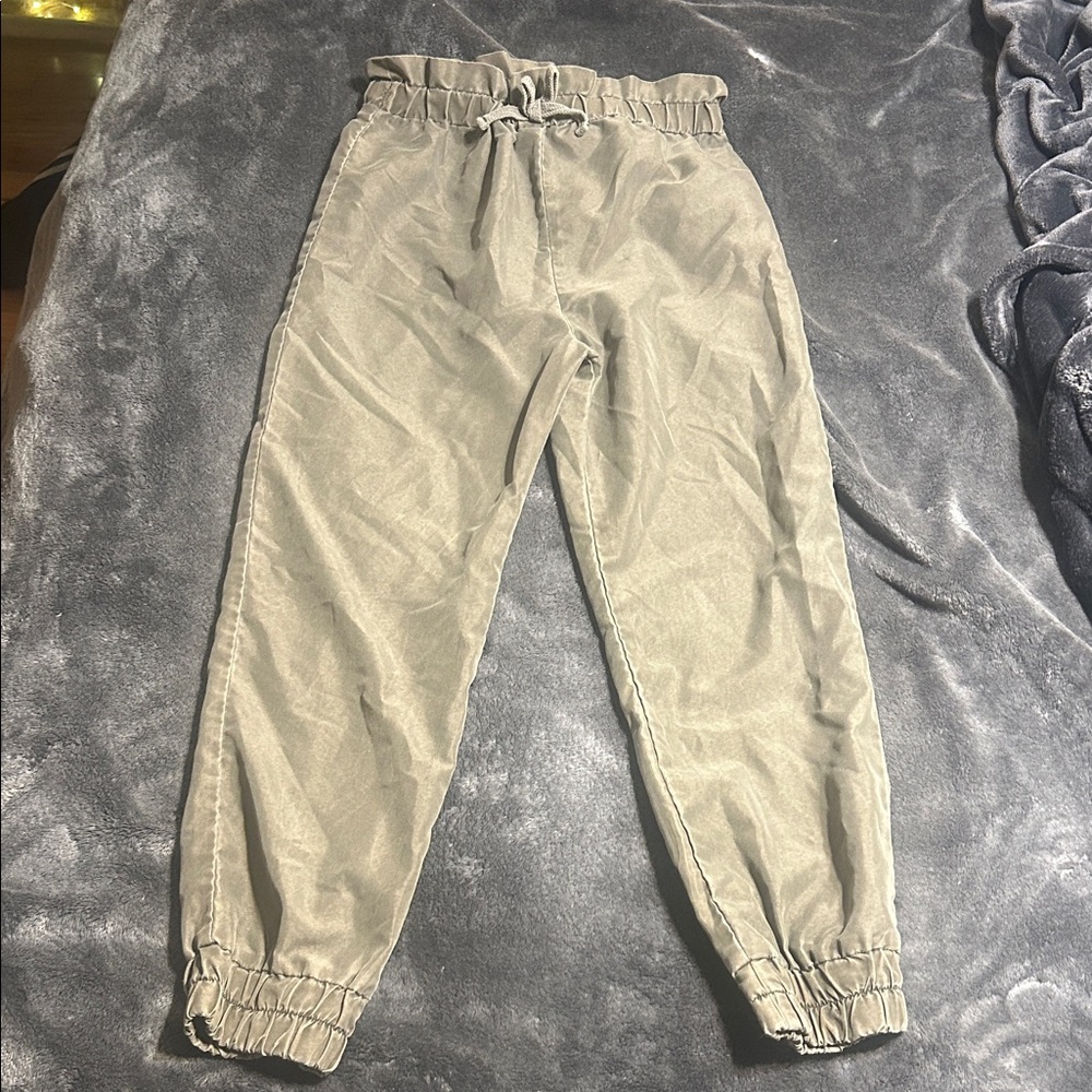 Art Class grey Beige Joggers 10/12 girls